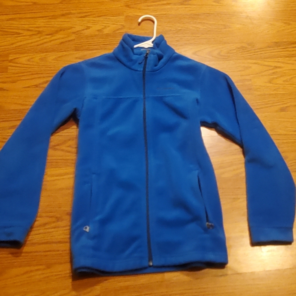 COLUMBIA YOUTH LARGE FLEECE JACKET - EUC
